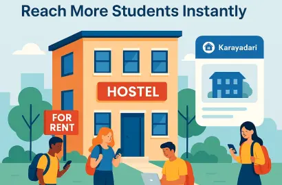 List Your Hostel on Karayadari – Reach Students Fast